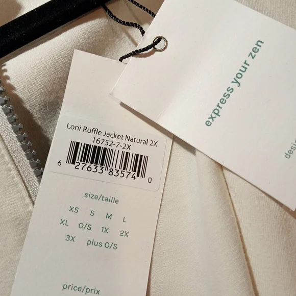 Neon Buddha Cream Utility Jacket - Picture 2 of 7